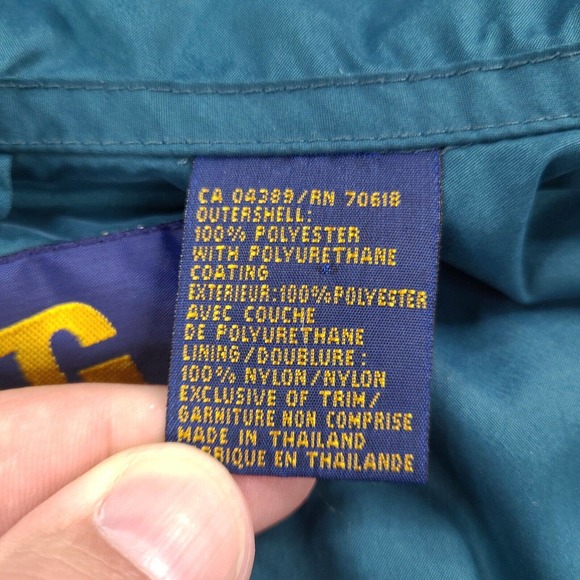 Vintage Sunice‎ XTG Jacket Mens Large Blue Green Extreme Technical Gear - Picture 11 of 16